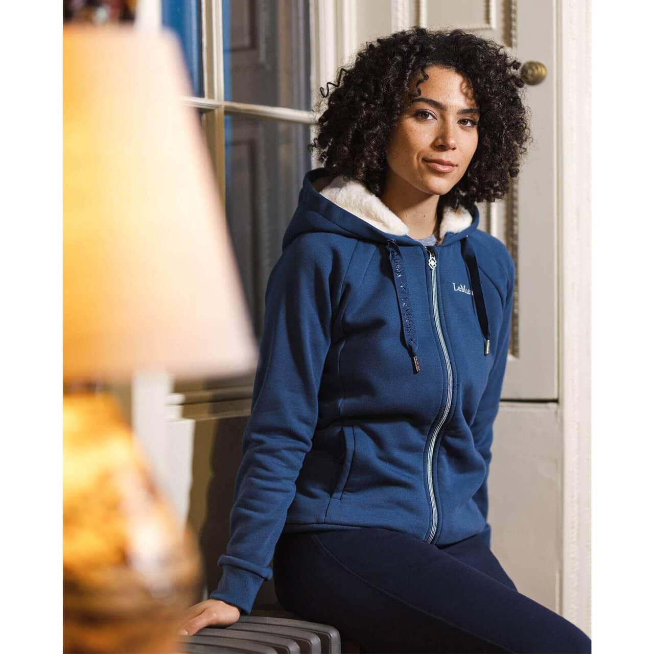 LeMieux Sweatjacke Damen LM Sherpa Lined Hoodie HW 2023 LeMieux Sweatjacke Damen LM Sherpa Lined Hoodie HW 2023