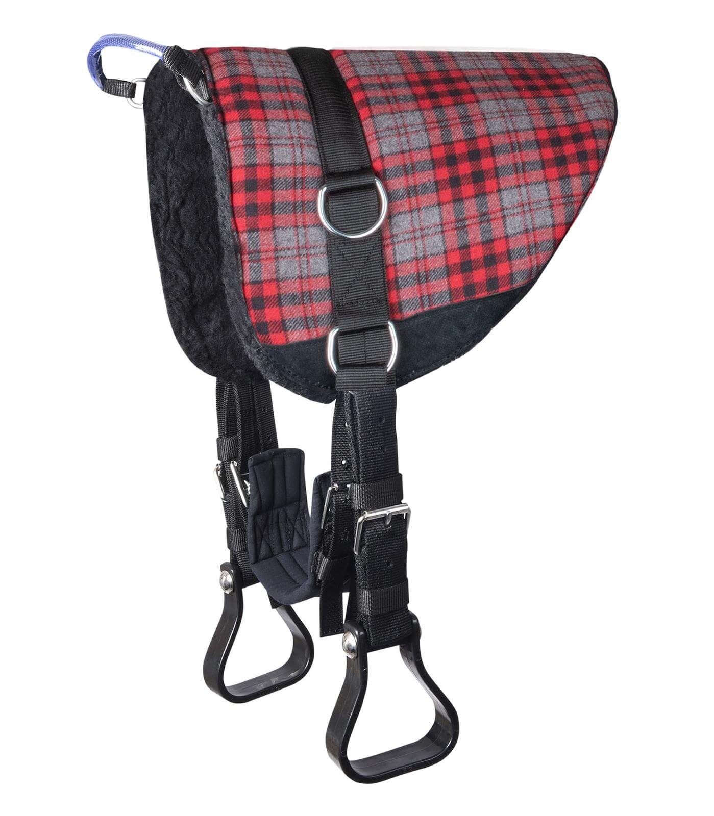 Waldhausen Bare-Back-Pad Grau/Rot SH | kavalio - für mich und mein Pferd