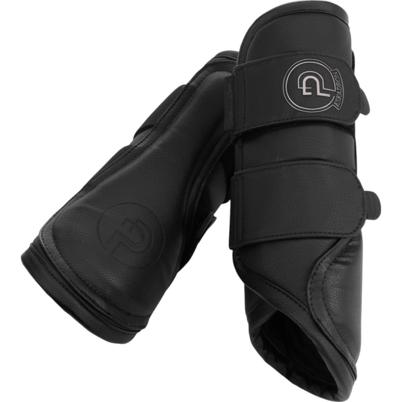 Eskadron Gamaschen Faux Leather Platinum 2025 Beinschutz Black XL | kavalio - für mich und mein Pferd