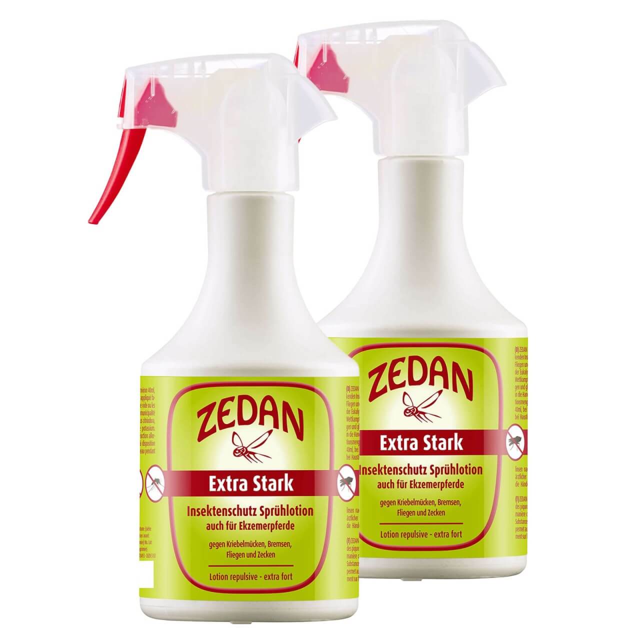 ZEDAN Extra Stark Insektenschutz 2er Set - Sprühlotion extra stark, 2x 500ml ZEDAN Extra Stark Insektenschutz 2er Set - Sprühlotion extra stark, 2x 500ml
