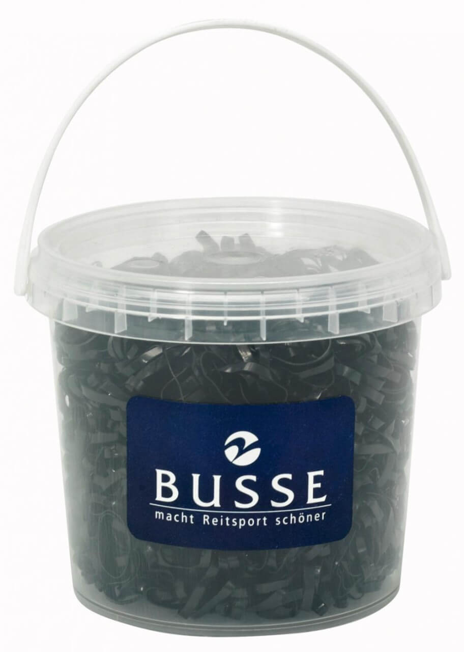 BUSSE Mähnengummis Silikon 1500 Stück BUSSE Mähnengummis Silikon 1500 Stück