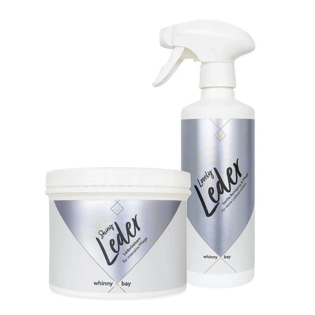 whinny X bay Lederpflege Set - Lederpflegespray & Lederbalsam - Reinigung & Pflege von Lederwaren whinny X bay Lederpflege Set - Lederpflegespray & Lederbalsam - Reinigung & Pflege von Lederwaren