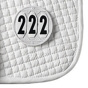 Startnummern Klett für Schabracken Startnummern Klett für Schabracken