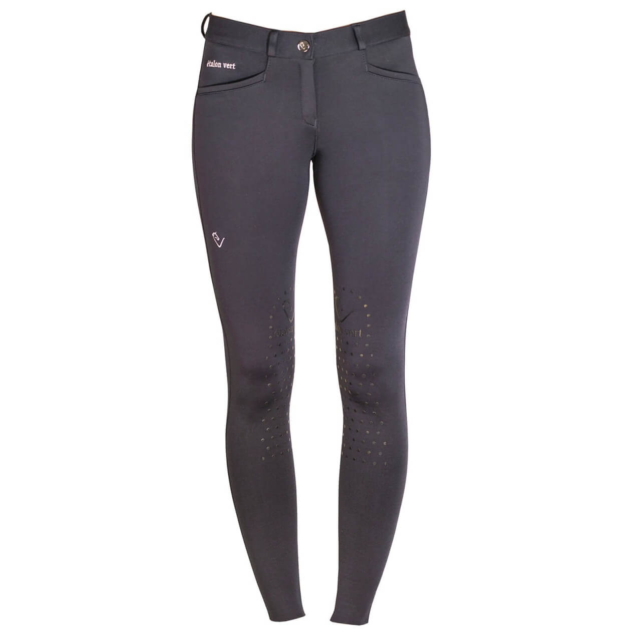 etalon vert Reithose Damen Knee-Grip Quick Star etalon vert Reithose Damen Knee-Grip Quick Star