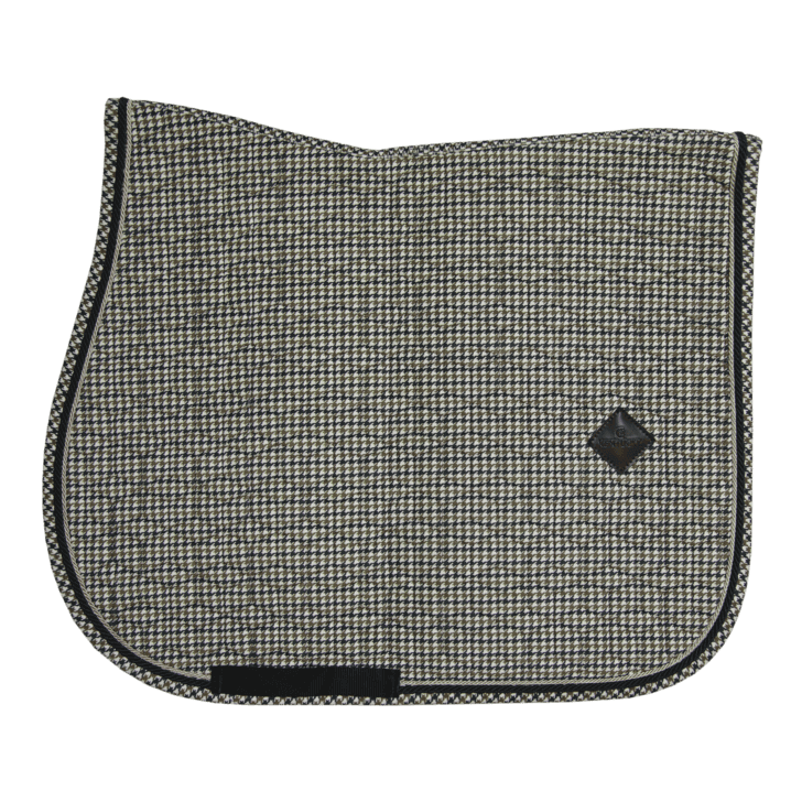 Kentucky Horsewear Springschabracke Pied-De-Poule Sattelunterlage Kentucky Horsewear Springschabracke Pied-De-Poule Sattelunterlage