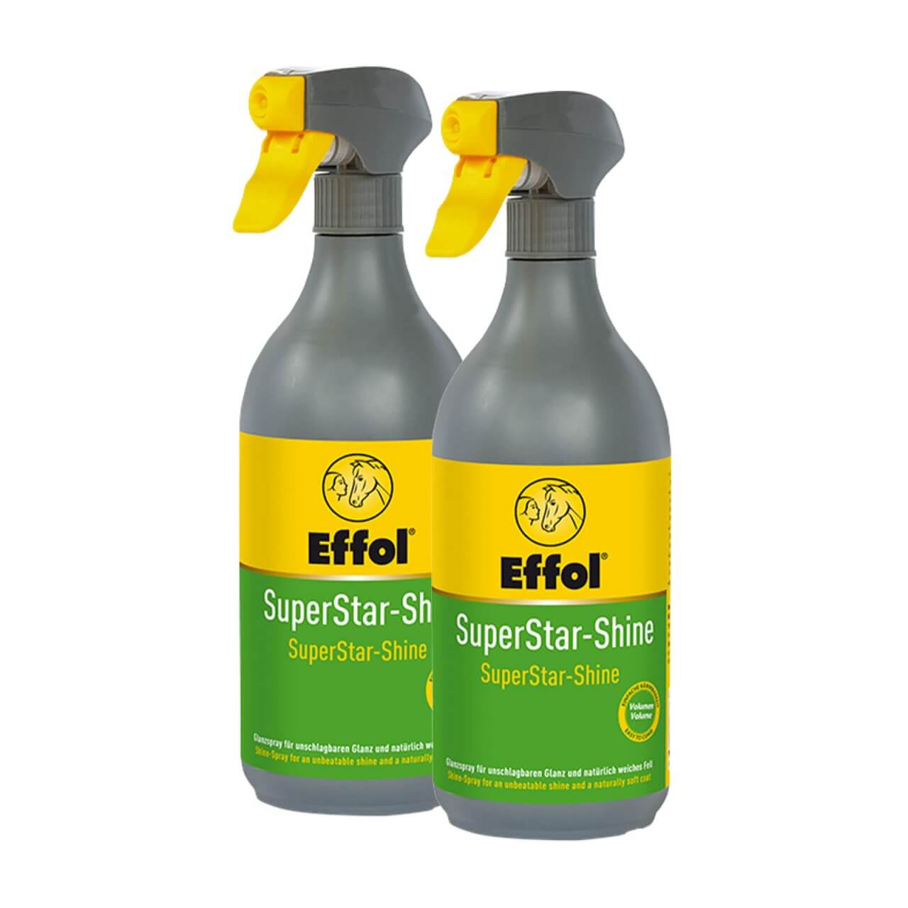 Effol Mähnenspray 2er Set - Superstar Shine Glanzspray, Vorteilspaket, 2x 750ml Effol Mähnenspray 2er Set - Superstar Shine Glanzspray, Vorteilspaket, 2x 750ml
