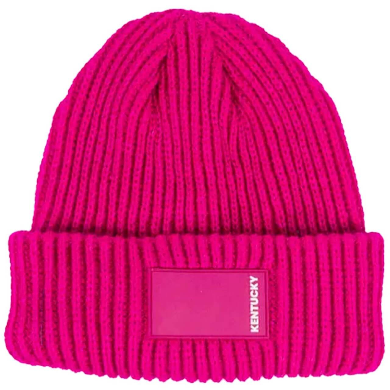 Kentucky Horsewear Mütze Unisex Beanie mit gummiertem Logo Kentucky Horsewear Mütze Unisex Beanie mit gummiertem Logo