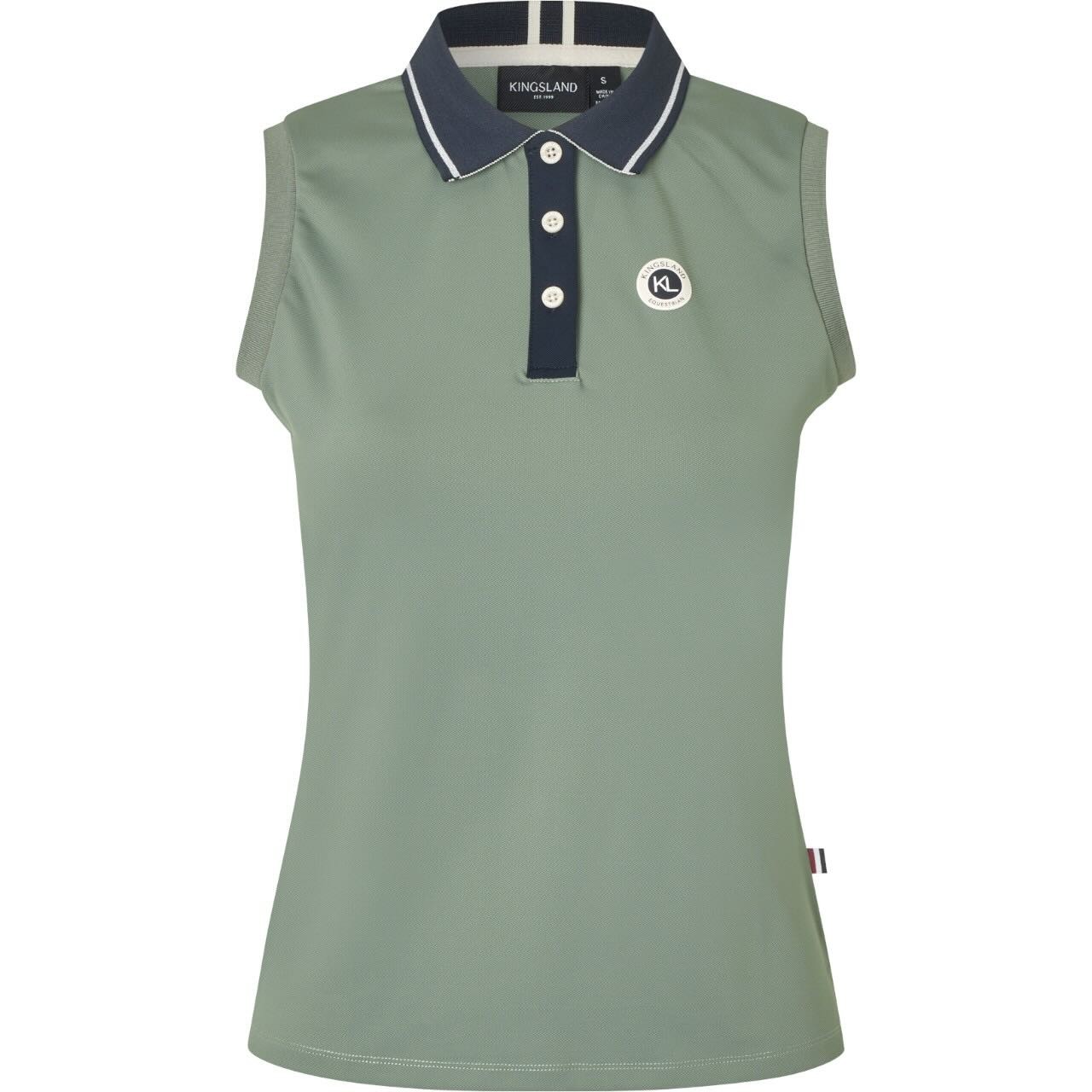 Kingsland Top Damen KLLaura FS 2026 Sleeveless Poloshirt Kingsland Top Damen KLLaura FS 2026 Sleeveless Poloshirt
