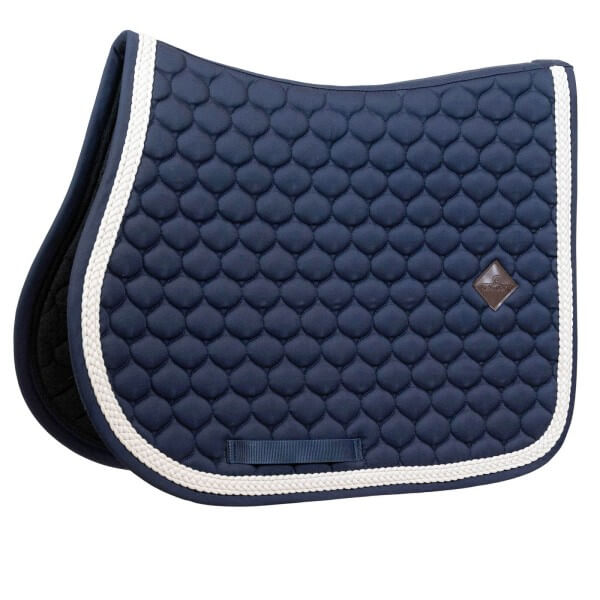 Schabracke Springen Saddle Pad with plaited cord Springschabracke geflochten Schabracke Springen Saddle Pad with plaited cord Springschabracke geflochten
