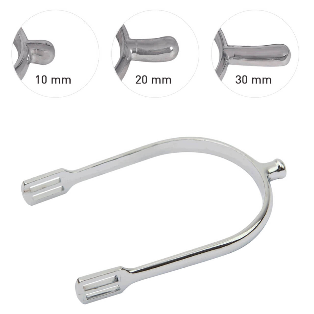 Waldhausen Sporen-Set mit Perlonriemen Waldhausen Sporen-Set mit Perlonriemen