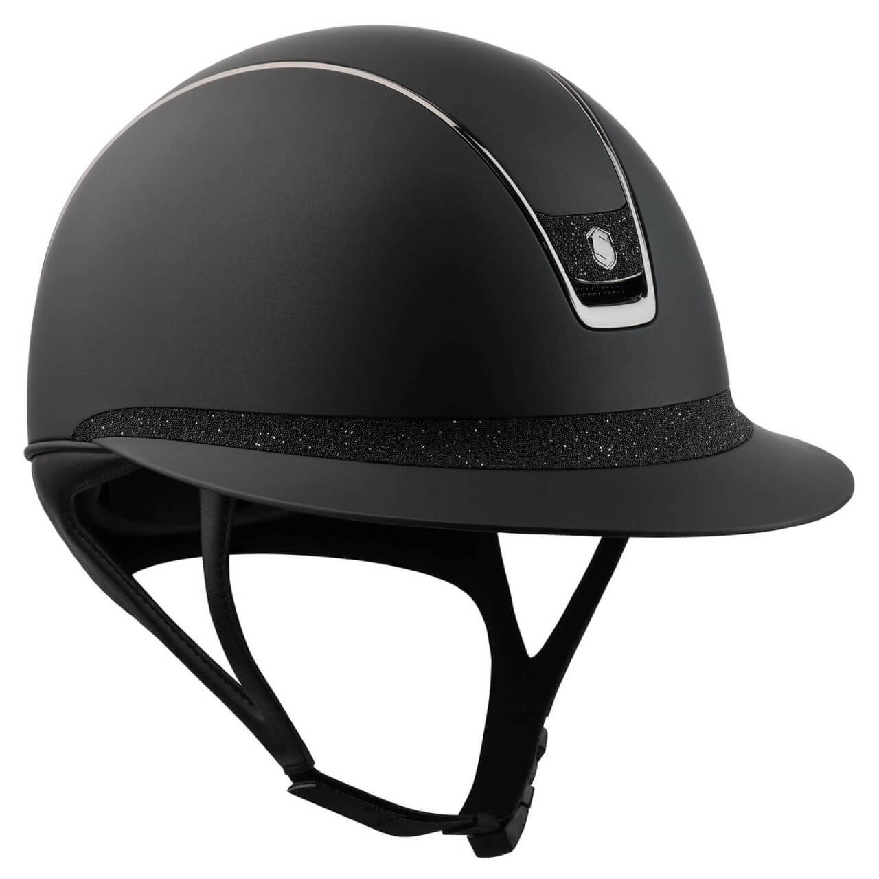Samshield Reithelm Miss Shield Shadowmatt 2.0 Black Crystal Fabric Black Samshield Reithelm Miss Shield Shadowmatt 2.0 Black Crystal Fabric Black