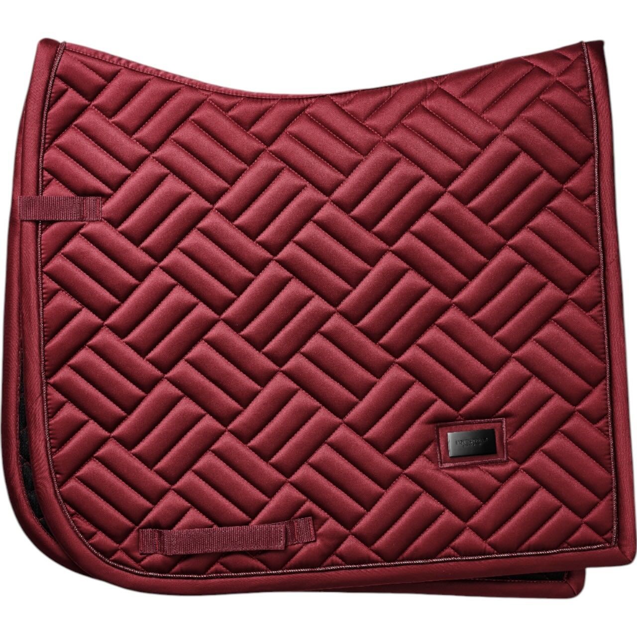 Equestrian Stockholm Dressurschabracke Modern Bordeaux Schabracke Equestrian Stockholm Dressurschabracke Modern Bordeaux Schabracke