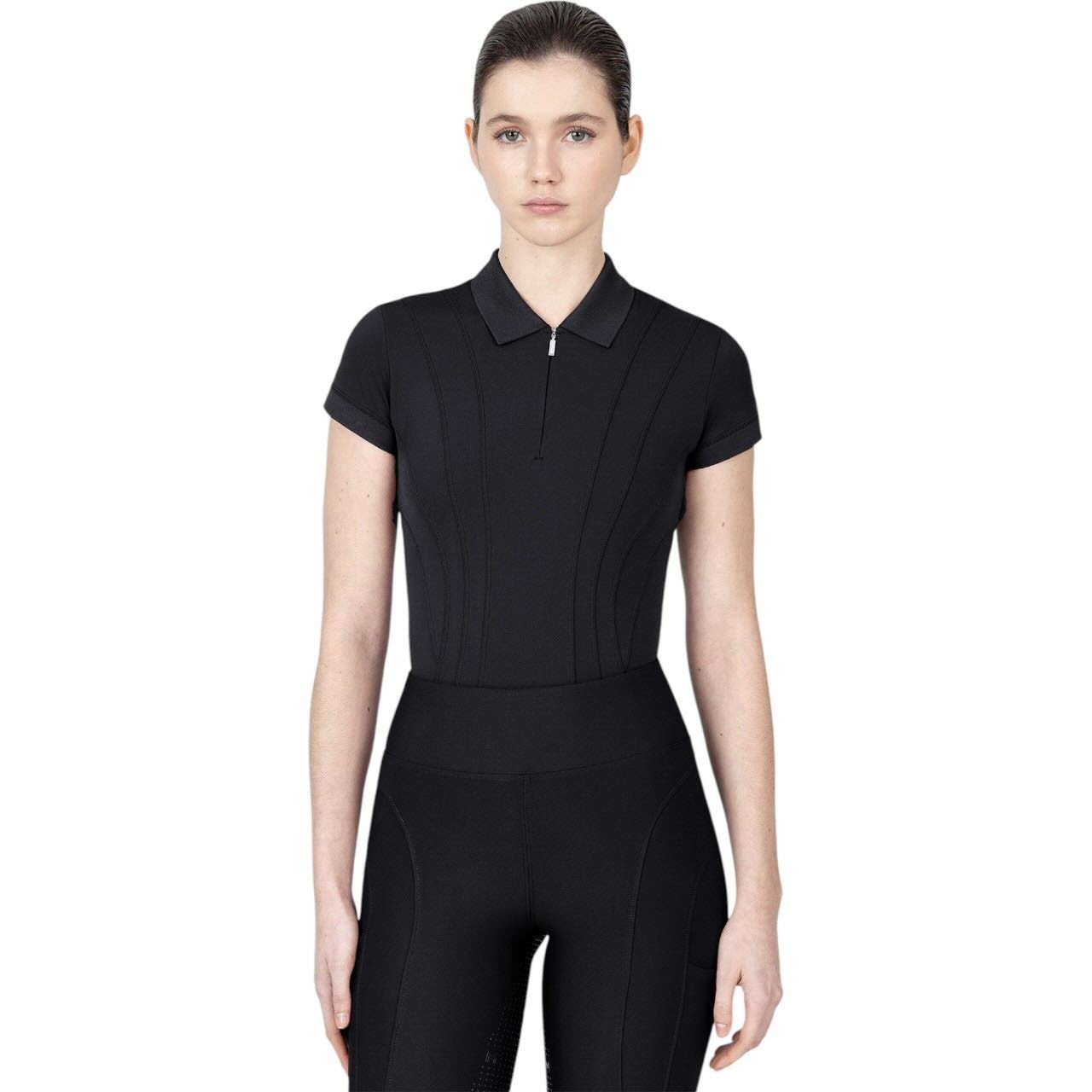 Maximilian Equestrian Poloshirt Damen Kurzarm Arc T-Shirt Maximilian Equestrian Poloshirt Damen Kurzarm Arc T-Shirt