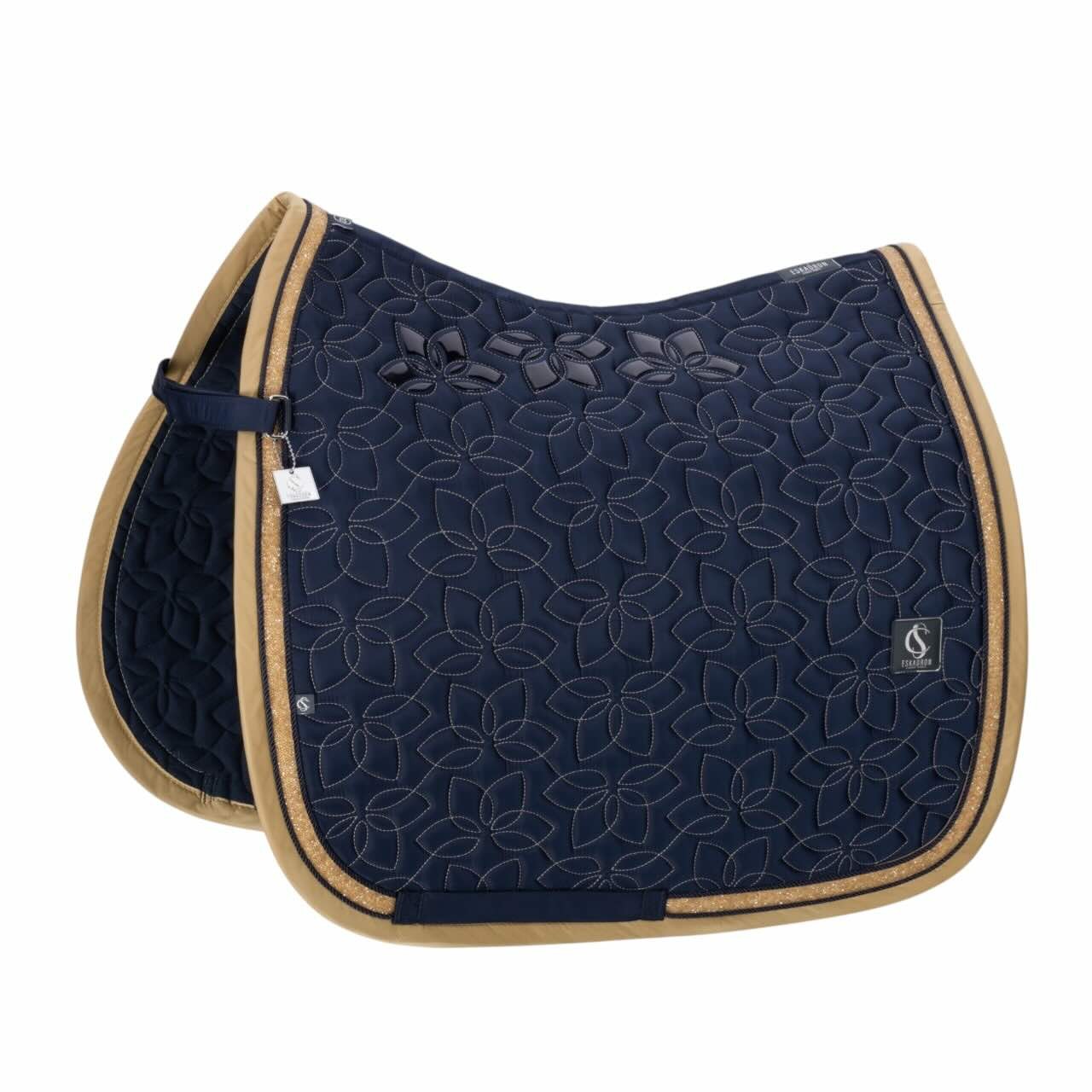 Eskadron Dressurschabracke Glossy Jewel Contrast Classic Sports FS26 Sattelunterlage Eskadron Dressurschabracke Glossy Jewel Contrast Classic Sports FS26 Sattelunterlage
