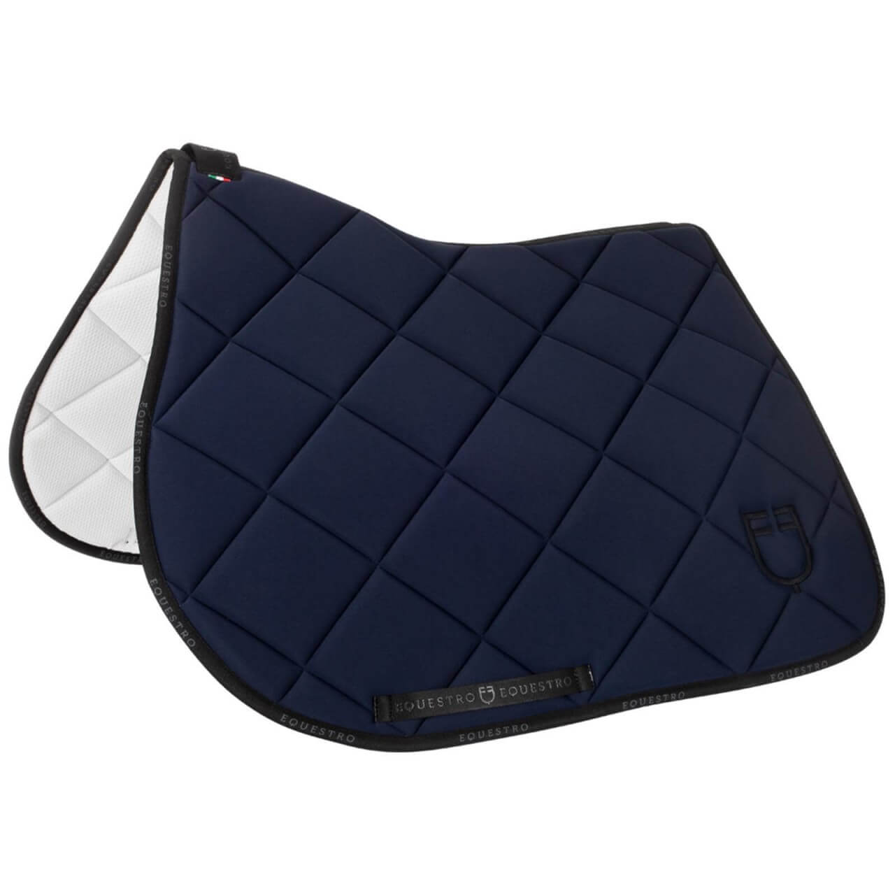 Equestro Schabracke Springen Technical Fabric with Logo Springschabracke Equestro Schabracke Springen Technical Fabric with Logo Springschabracke