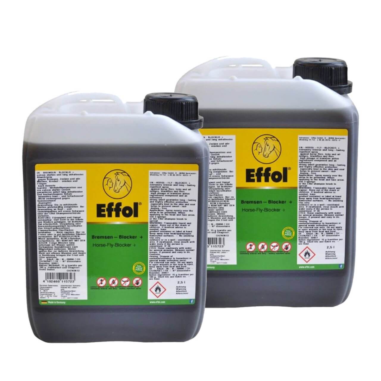 Effol Bremsenblocker 2er Set - Fliegenspray im Vorteilspaket, 2x 2,5 l Effol Bremsenblocker 2er Set - Fliegenspray im Vorteilspaket, 2x 2,5 l