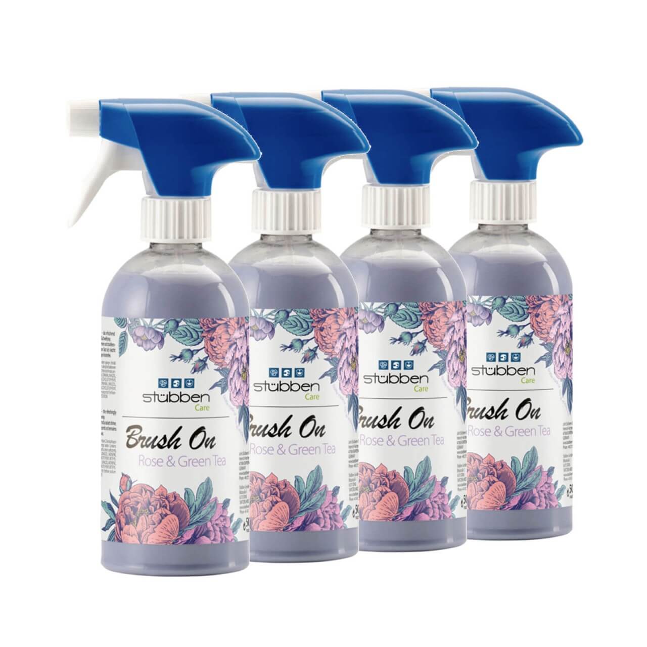 Stübben Mähnenspray Brush on Mähnen- und Schweifstriegel Rose and Green Tea 3+1 Stübben Mähnenspray Brush on Mähnen- und Schweifstriegel Rose and Green Tea 3+1