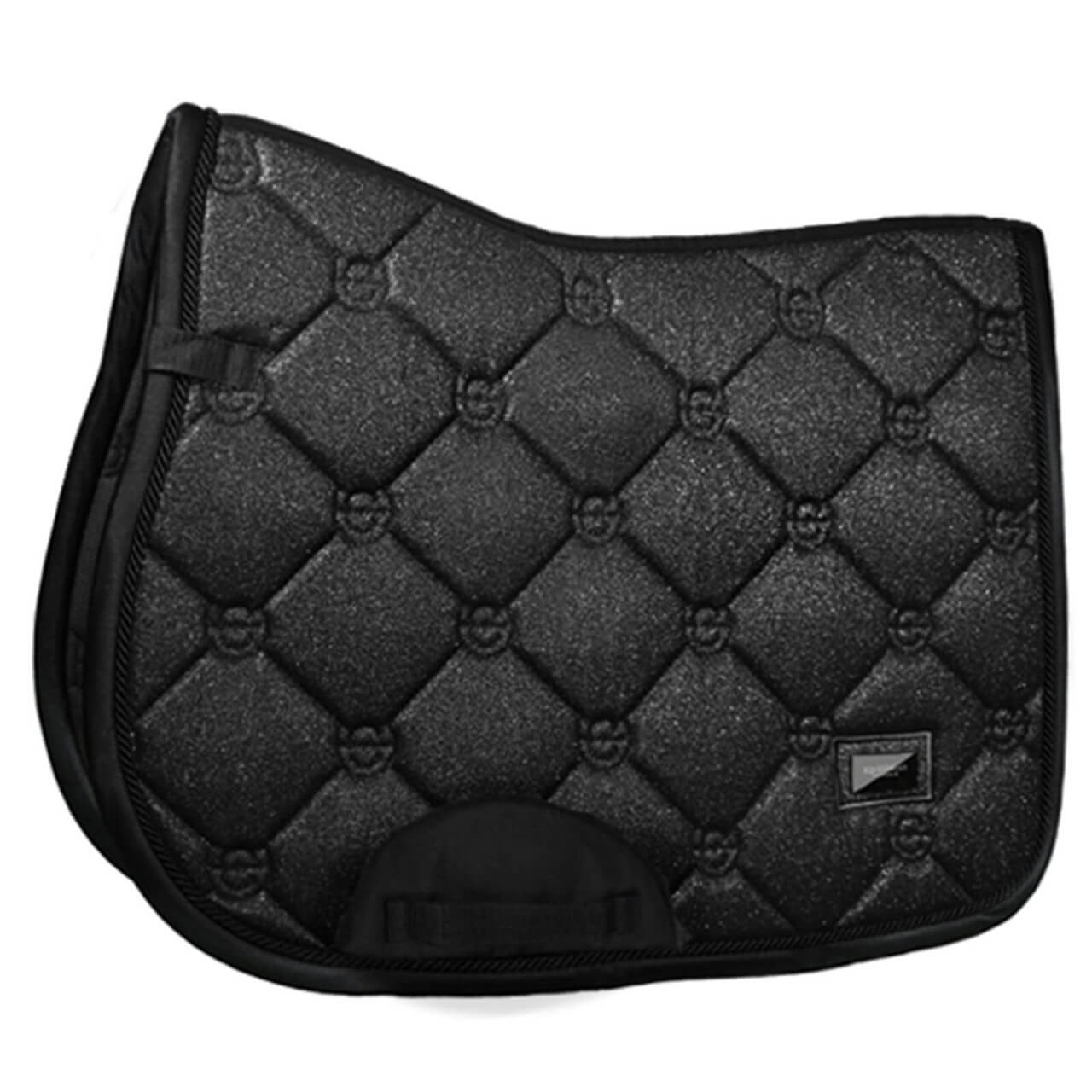 Equestrian Stockholm Springschabracke All Black Glimmer Schabracke Equestrian Stockholm Springschabracke All Black Glimmer Schabracke
