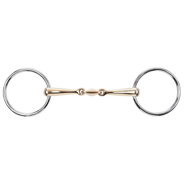 Wassertrense Doppelt Gebrochen KAUGAN® 14 mm Gebiss Wassertrense Doppelt Gebrochen KAUGAN® 14 mm Gebiss