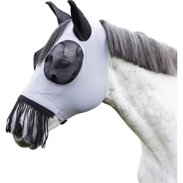 Fliegenmaske Twin Fit Flexi Fransen Fliegenschutz Fliegenmaske Twin Fit Flexi Fransen Fliegenschutz