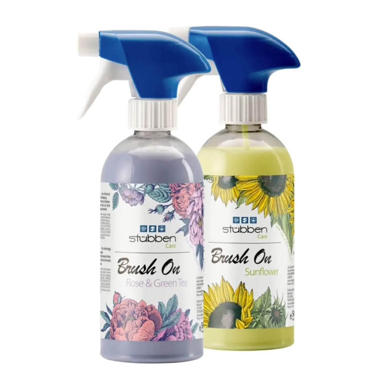 Stübben Mähnenspray 2er Set - Brush on Mähnen- & Schweifstriegel Sunflower & Rose Green Tea Stübben Mähnenspray 2er Set - Brush on Mähnen- & Schweifstriegel Sunflower & Rose Green Tea