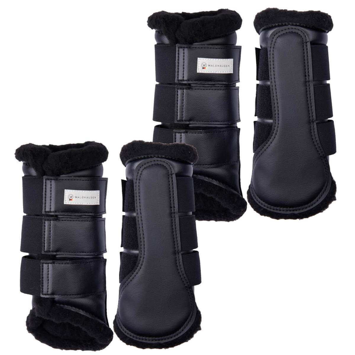 WALDHAUSEN Reitkappe Memory Foam Pro - Schwarz XL