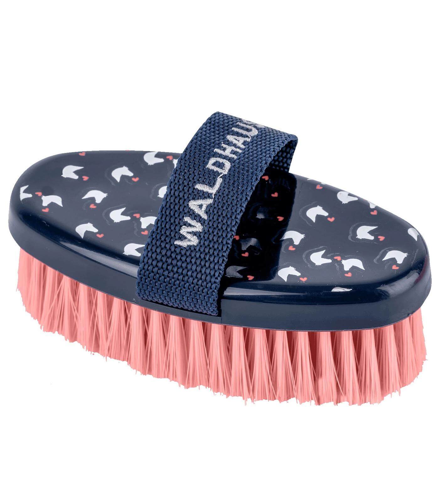 Waldhausen Kardätsche Lucky, nachtblau, 13,5 cm | kavalio - für mich und mein Pferd