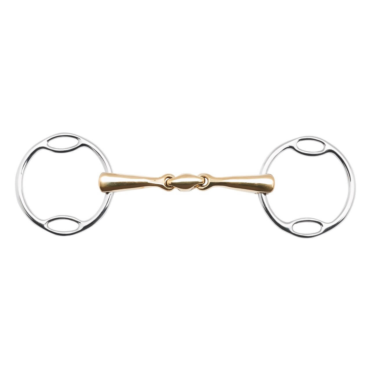 BUSSE Multi-Ring-Gebiss Wassertrense Doppelt Gebrochen KAUGAN®Shaped 14 mm Soft-Ring BUSSE Multi-Ring-Gebiss Wassertrense Doppelt Gebrochen KAUGAN®Shaped 14 mm Soft-Ring