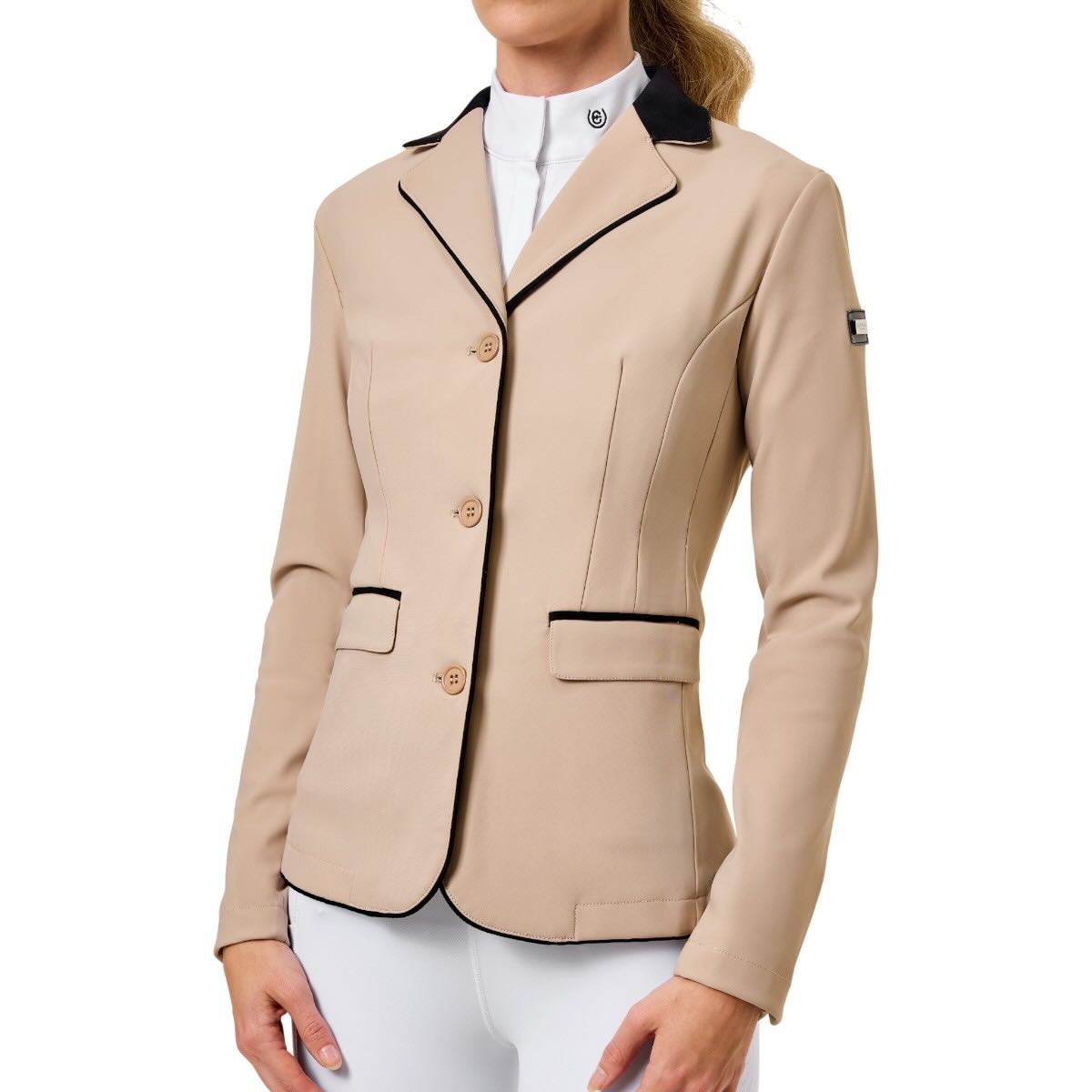 Equestrian Stockholm Turnierjacket Classic Show Jacket Sand Kollektion Turniersakko Sand XS | kavalio - für mich und mein Pferd