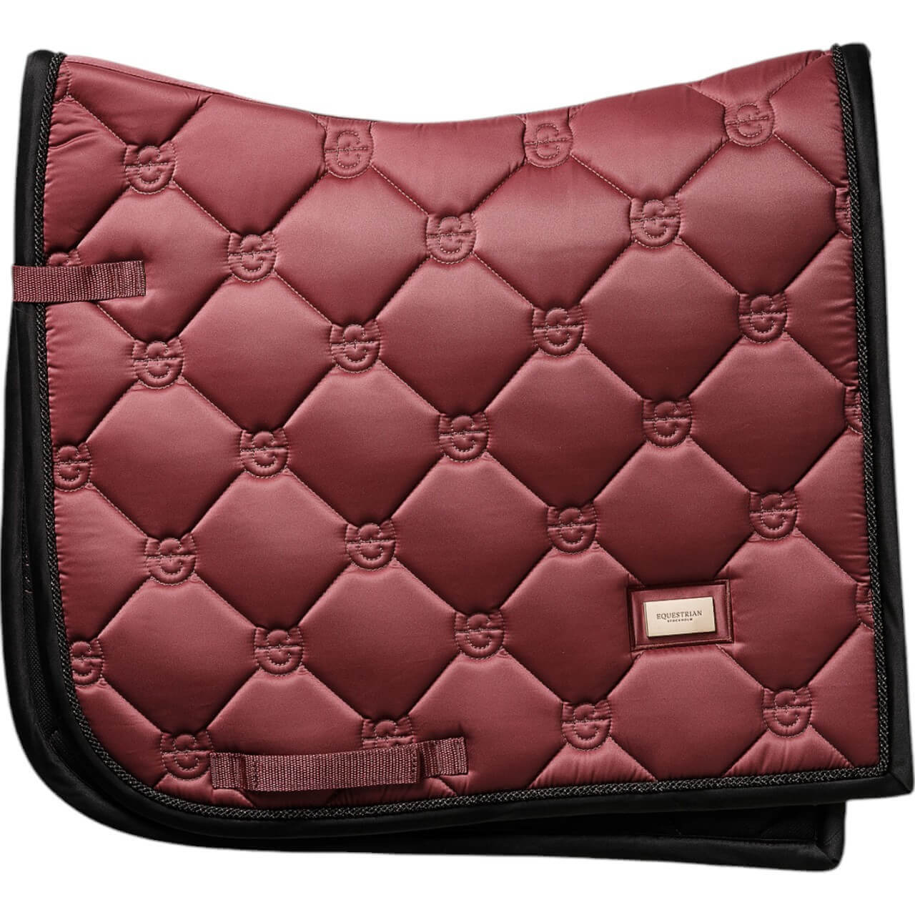 Equestrian Stockholm  Dressurschabracke Soft Rouge Schabracke Equestrian Stockholm  Dressurschabracke Soft Rouge Schabracke