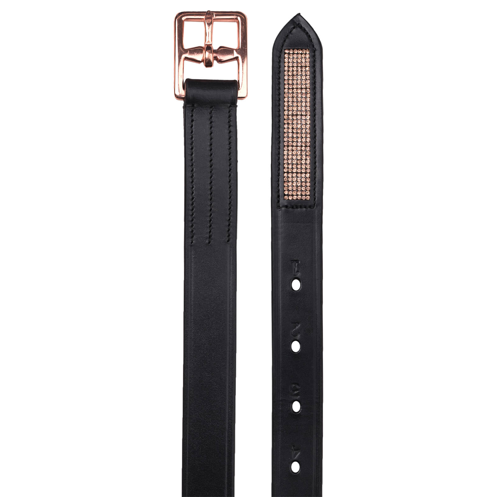 Waldhausen Steigbügelriemen X-Line Rosé Schwarz | kavalio - für mich und mein Pferd