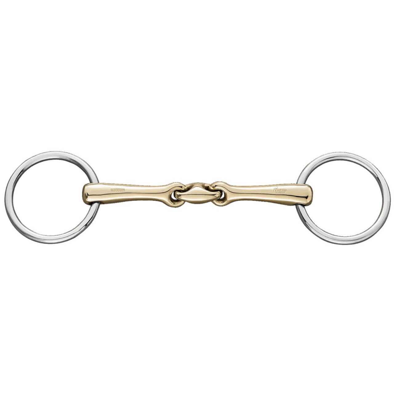 Sprenger Unterlegtrense Doppelt Gebrochen KK Ultra 14 mm SENSOGAN® Gebiss Sprenger Unterlegtrense Doppelt Gebrochen KK Ultra 14 mm SENSOGAN® Gebiss