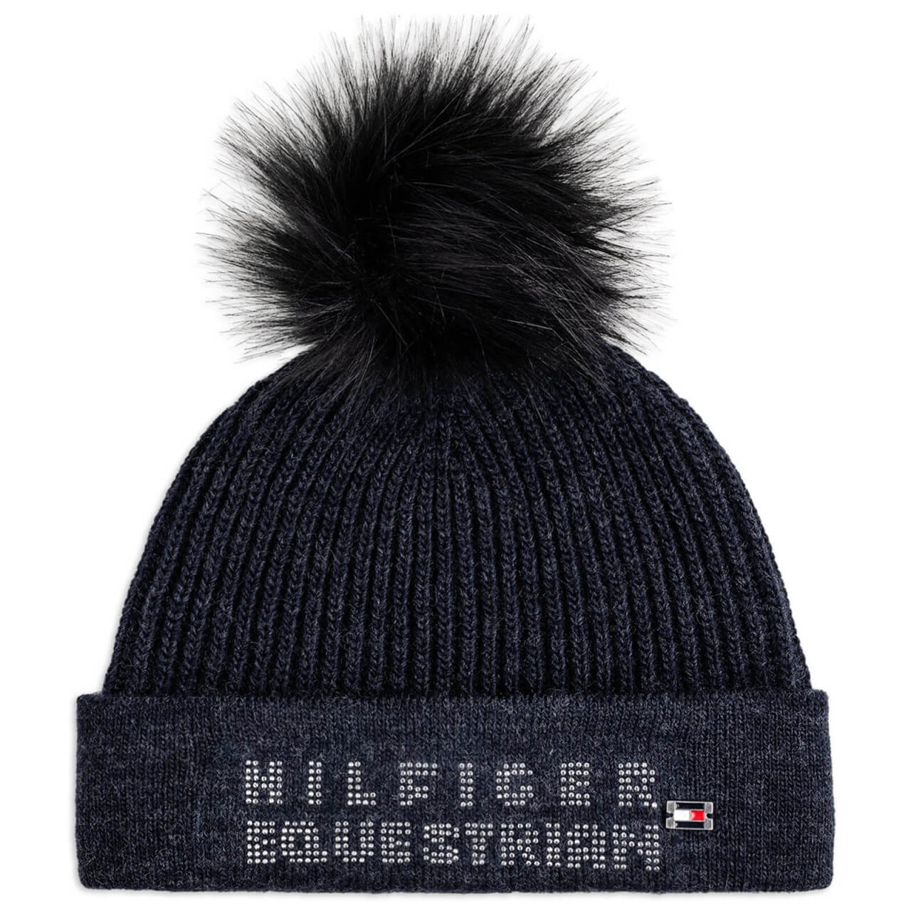 Tommy Hilfiger Equestrian Mütze Ottawa Pompom Beanie HW 2024 Bommelmütze Tommy Hilfiger Equestrian Mütze Ottawa Pompom Beanie HW 2024 Bommelmütze