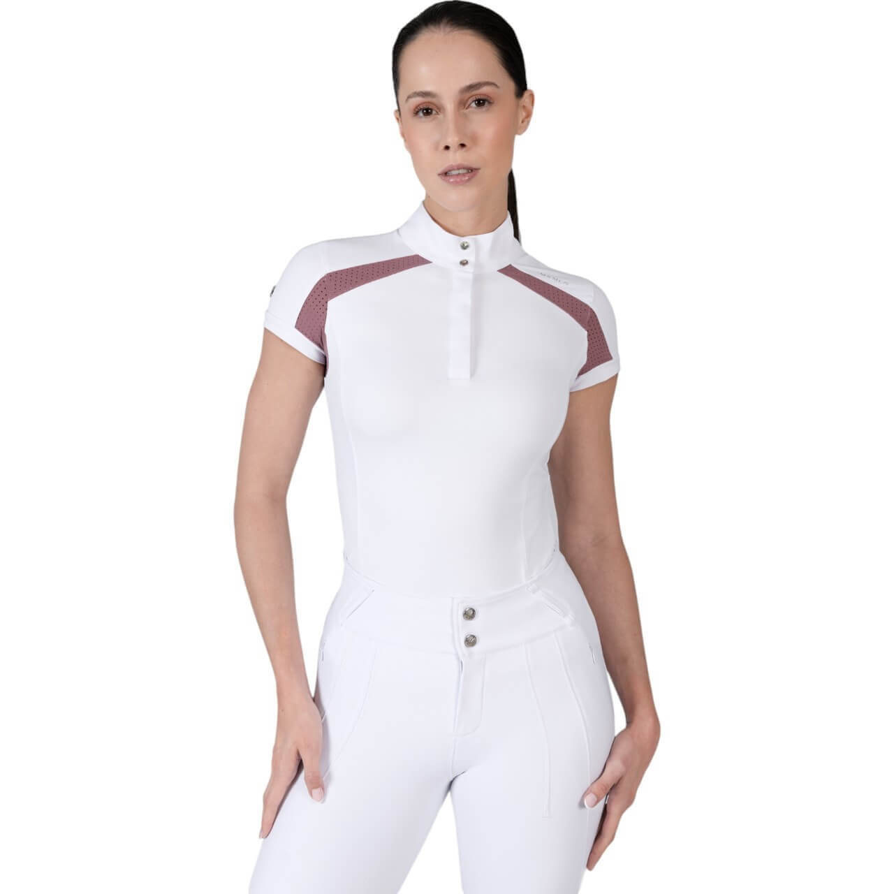 Maximilian Equestrian Turniershirt Damen Kurzarm Aveen Competition Collection Shirt Maximilian Equestrian Turniershirt Damen Kurzarm Aveen Competition Collection Shirt
