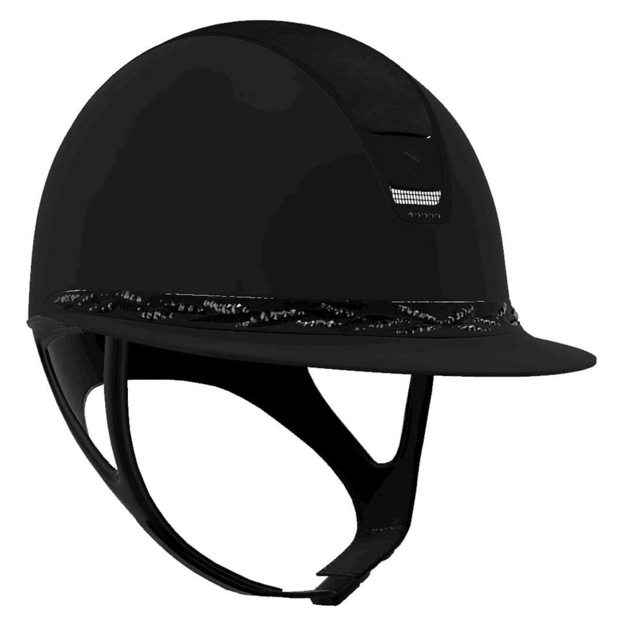 Samshield Reithelm Miss Shield 2.0 Black SM Top Alcantara Frontal Band Flower Swaro Trim 5 Swaro Blason Matt B Samshield Reithelm Miss Shield 2.0 Black SM Top Alcantara Frontal Band Flower Swaro Trim 5 Swaro Blason Matt B