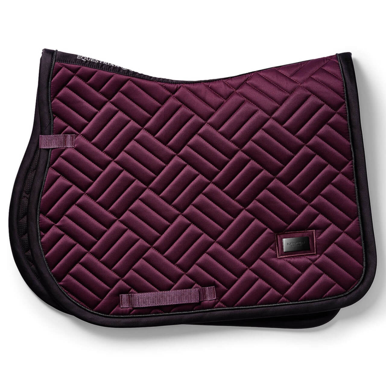Equestrian Stockholm Springschabracke Jump Saddle Pad Modern Purple Night Schabracke Equestrian Stockholm Springschabracke Jump Saddle Pad Modern Purple Night Schabracke