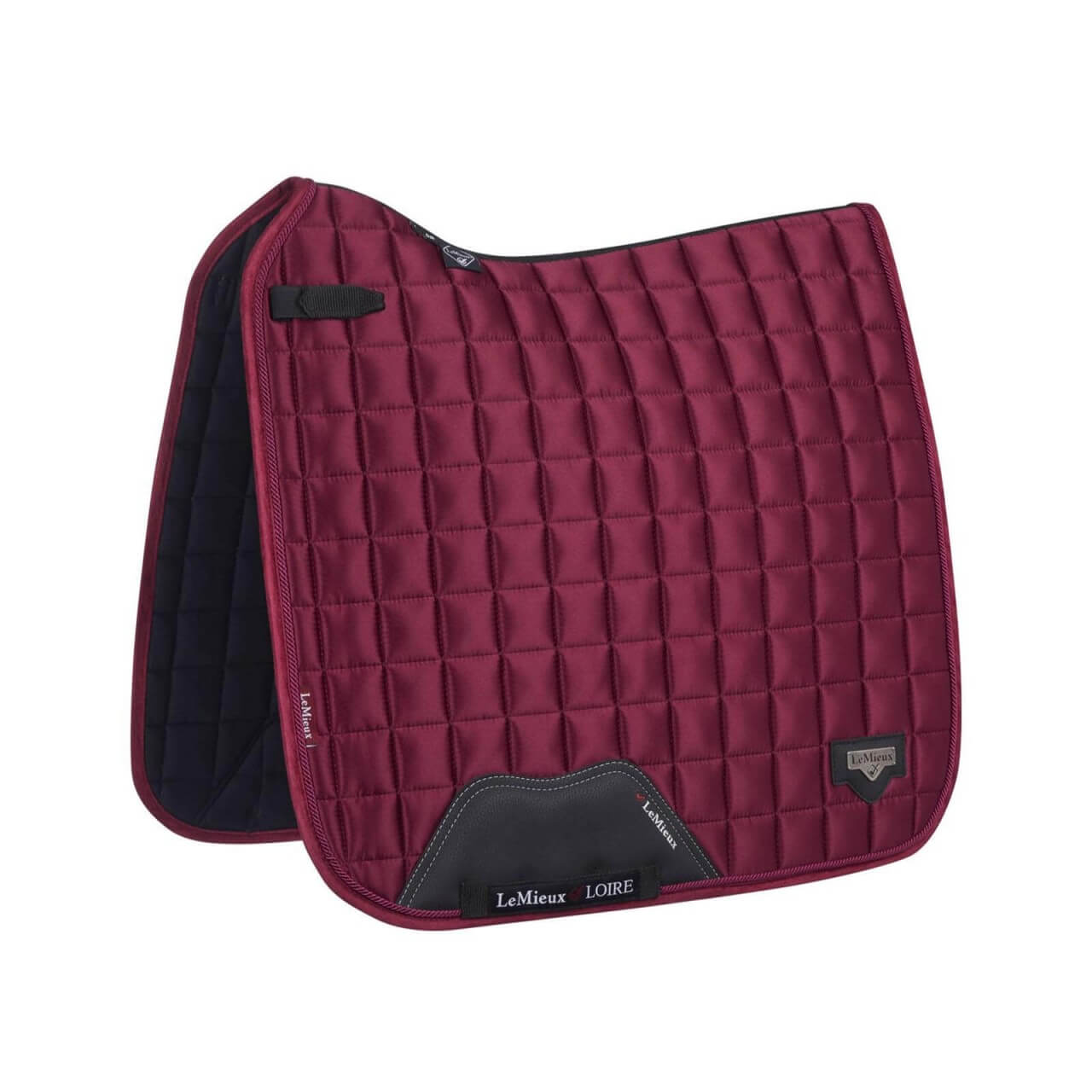 LeMieux Schabracke LM Loire Classic Satin Dressage Square Dressurschabracke LeMieux Schabracke LM Loire Classic Satin Dressage Square Dressurschabracke