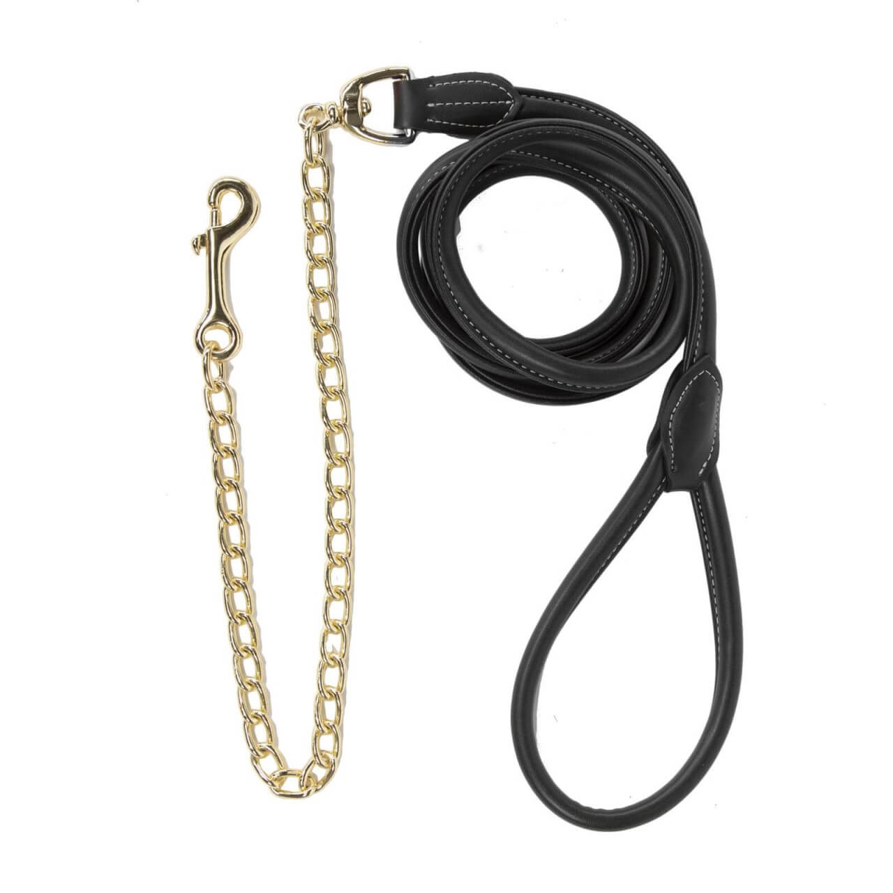 Kentucky Horsewear Führkette Leather Chain Lederleine Kentucky Horsewear Führkette Leather Chain Lederleine