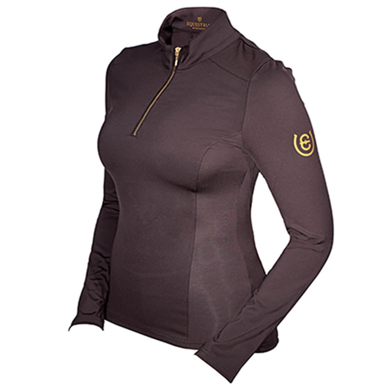 Equestrian Stockholm Baselayer Damen Vision Top Golden Brown Equestrian Stockholm Baselayer Damen Vision Top Golden Brown