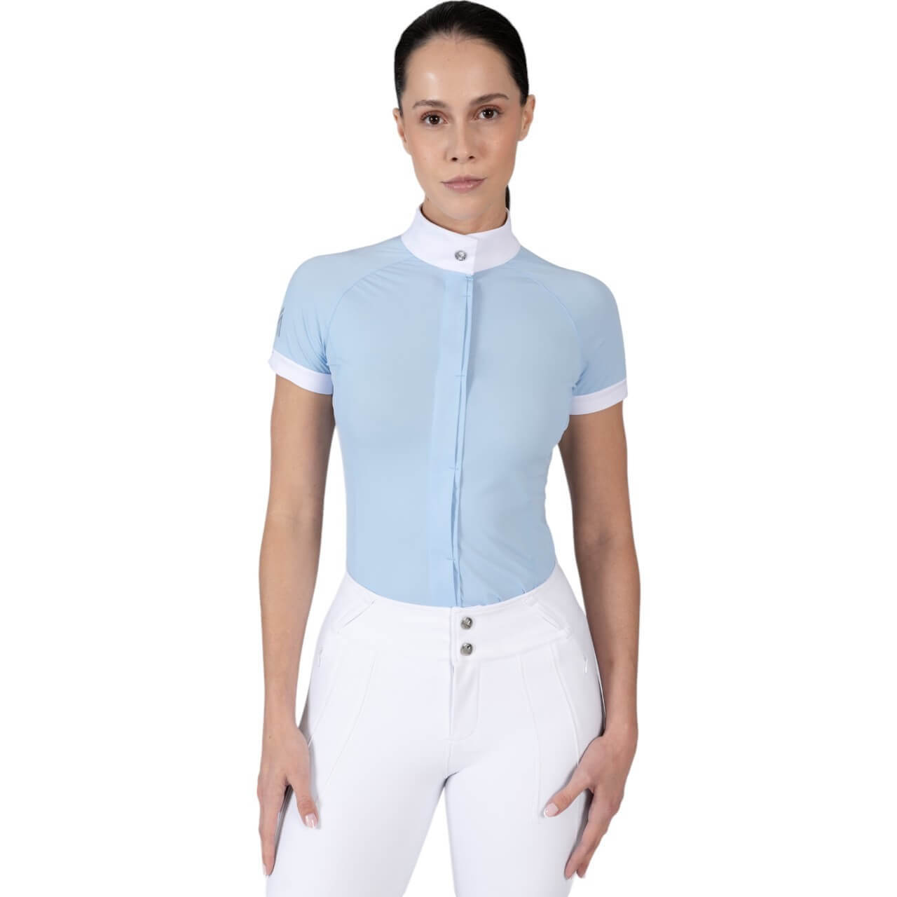 Maximilian Equestrian Turniershirt Damen Kurzarm Aira Competition Collection Shirt Maximilian Equestrian Turniershirt Damen Kurzarm Aira Competition Collection Shirt