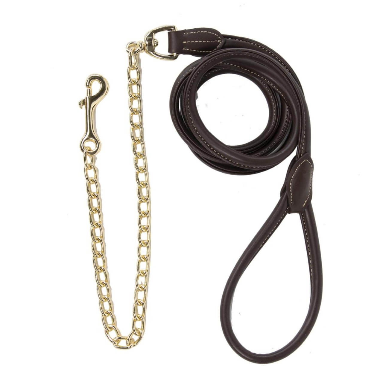 Kentucky Horsewear Führkette Leather Chain Lederleine Kentucky Horsewear Führkette Leather Chain Lederleine