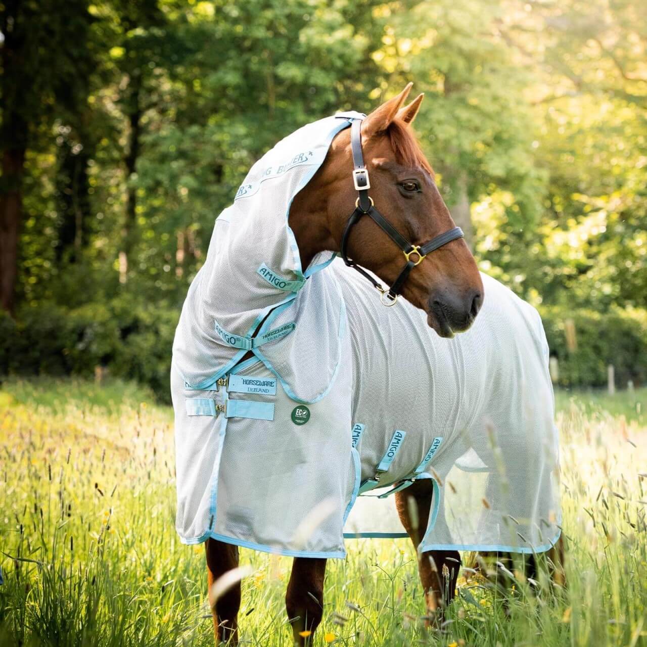 Horseware Ireland Fliegendecke AmEco Bug Buster Horseware Ireland Fliegendecke AmEco Bug Buster