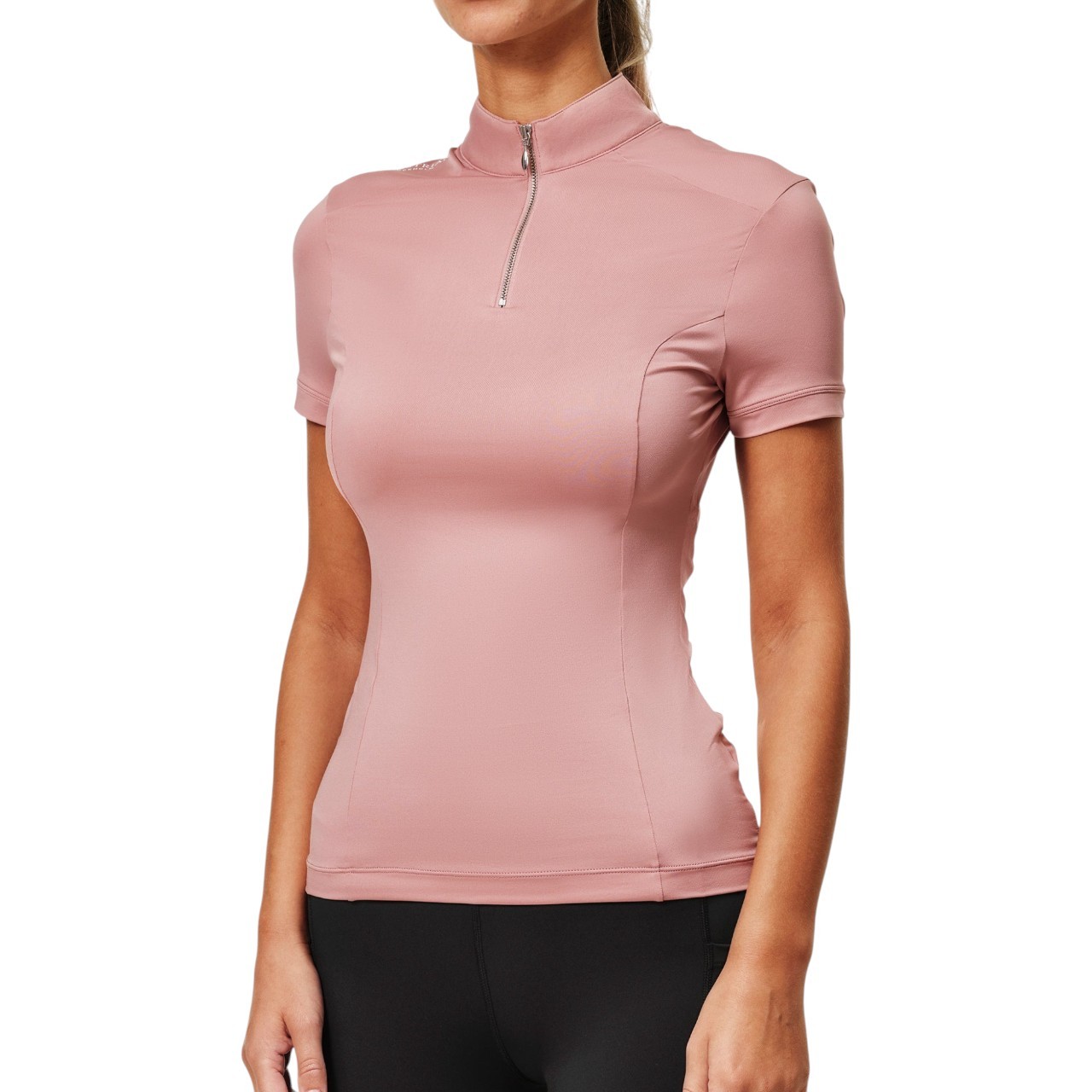 Equestrian Stockholm Baselayer Damen Kurzarm UV Protection Top Pink Equestrian Stockholm Baselayer Damen Kurzarm UV Protection Top Pink