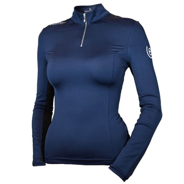 Baselayer Damen Air Breeze Midnight Blue Longsleeve Baselayer Damen Air Breeze Midnight Blue Longsleeve