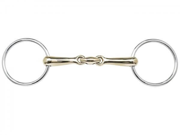 Wassertrense Doppelt Gebrochen KAUGAN® 16 mm Gebiss Wassertrense Doppelt Gebrochen KAUGAN® 16 mm Gebiss