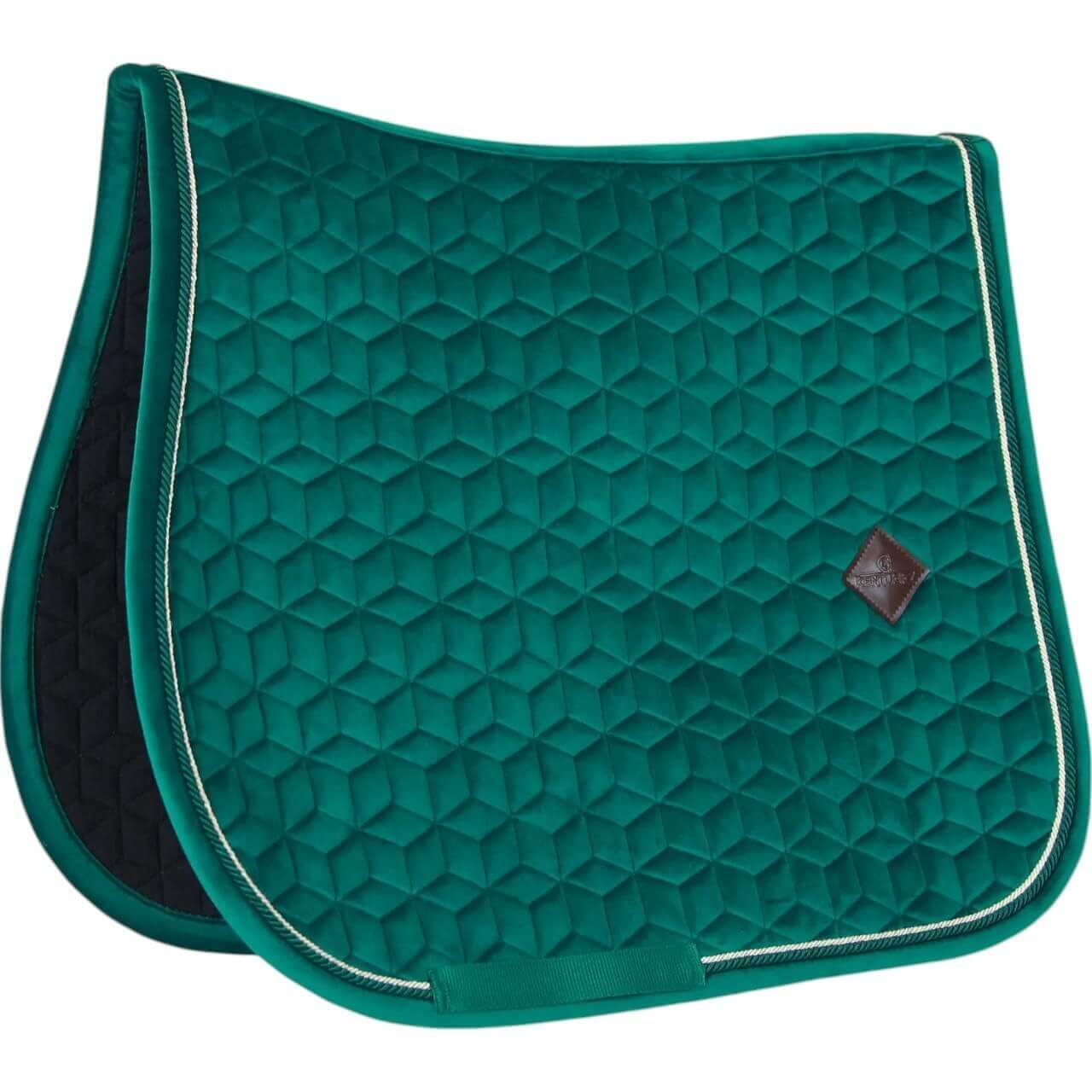 Kentucky Horsewear Springschabracke Velvet Samtschabracke Sattelunterlage Kentucky Horsewear Springschabracke Velvet Samtschabracke Sattelunterlage