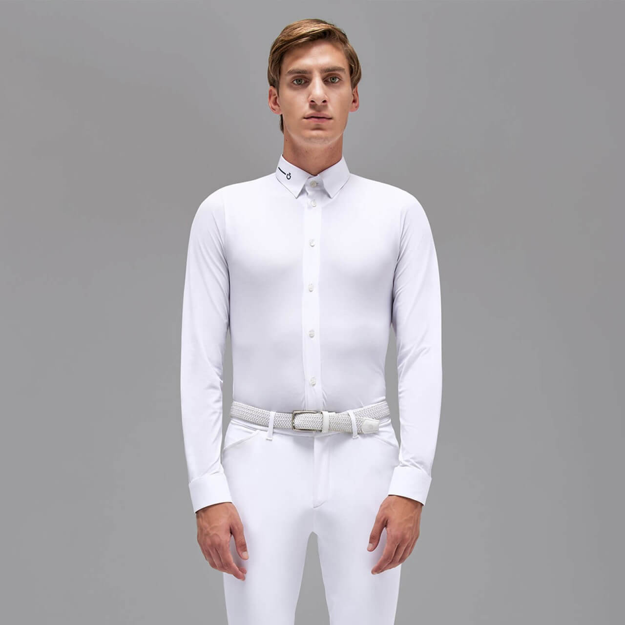 Cavalleria Toscana Turniershirt Herren Revo L/S Tech Piquet/Mesh Competition Shirt Langarmshirt Cavalleria Toscana Turniershirt Herren Revo L/S Tech Piquet/Mesh Competition Shirt Langarmshirt