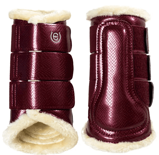 Equestrian Stockholm Gamaschen Bordeaux Beinschutz Equestrian Stockholm Gamaschen Bordeaux Beinschutz