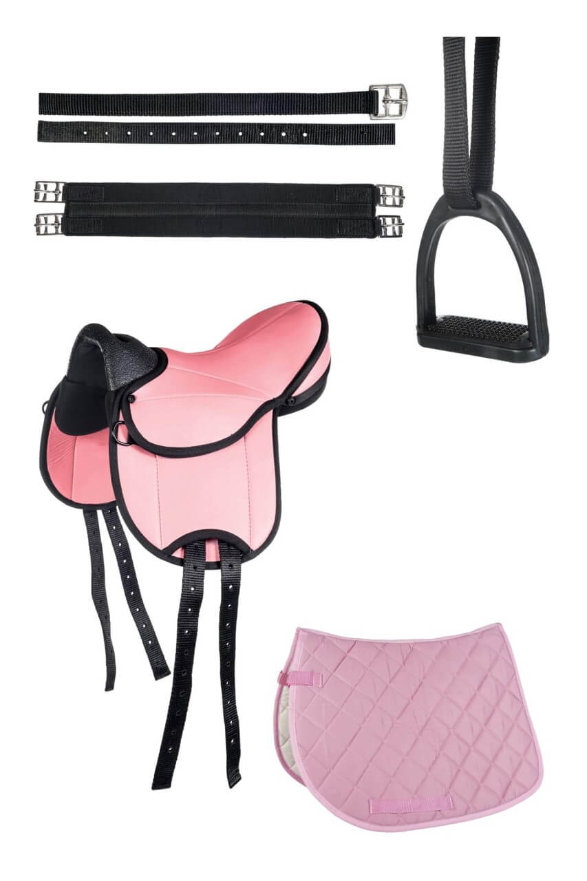 HKM Shettysattel Set Beginner Kindersattel HKM Shettysattel Set Beginner Kindersattel
