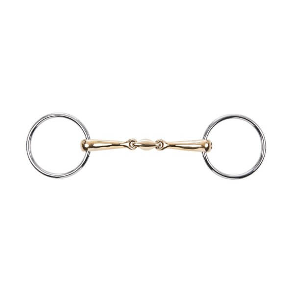 Wassertrense Doppelt Gebrochen KAUGAN®-Shapad 14 mm Gebiss Wassertrense Doppelt Gebrochen KAUGAN®-Shapad 14 mm Gebiss